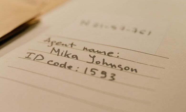 significant numerical identifier provided